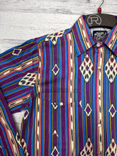 Load image into Gallery viewer, Men’s Roper Vintage Stripe LS Snap