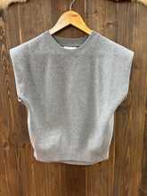 Load image into Gallery viewer, Women’s Padded-Shoulder Knit Vest