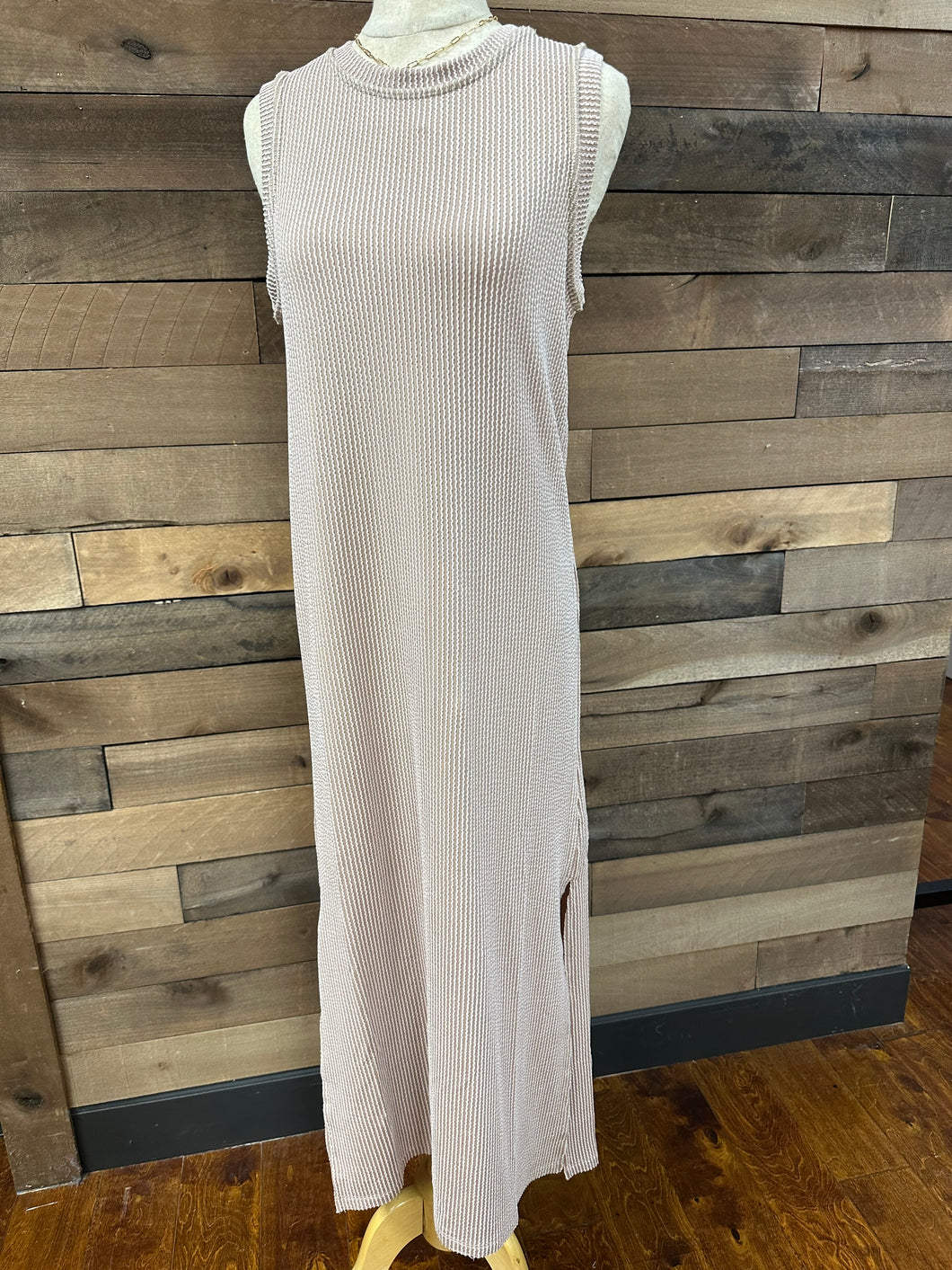 Coco Ribbed Maxi Dress.