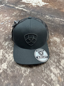 Men’s Ariat Black Logo Hat