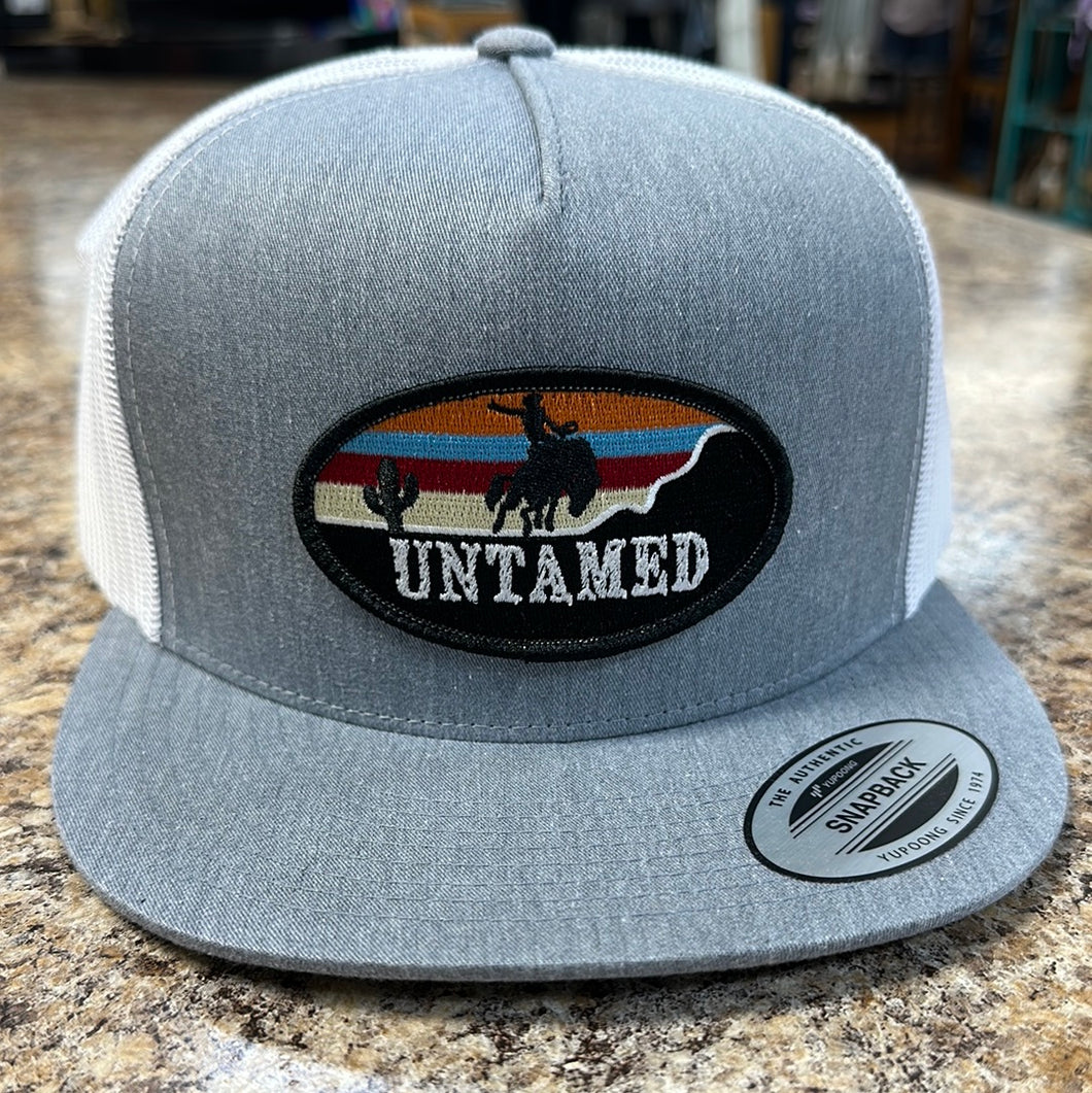 Untamed Heather Grey/White 5 Panel