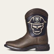 Load image into Gallery viewer, Kids Ariat Workhog Iron Coffee Boots.