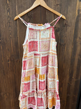 Load image into Gallery viewer, Women’s Soft Quilt Print Sleeveless Dress
