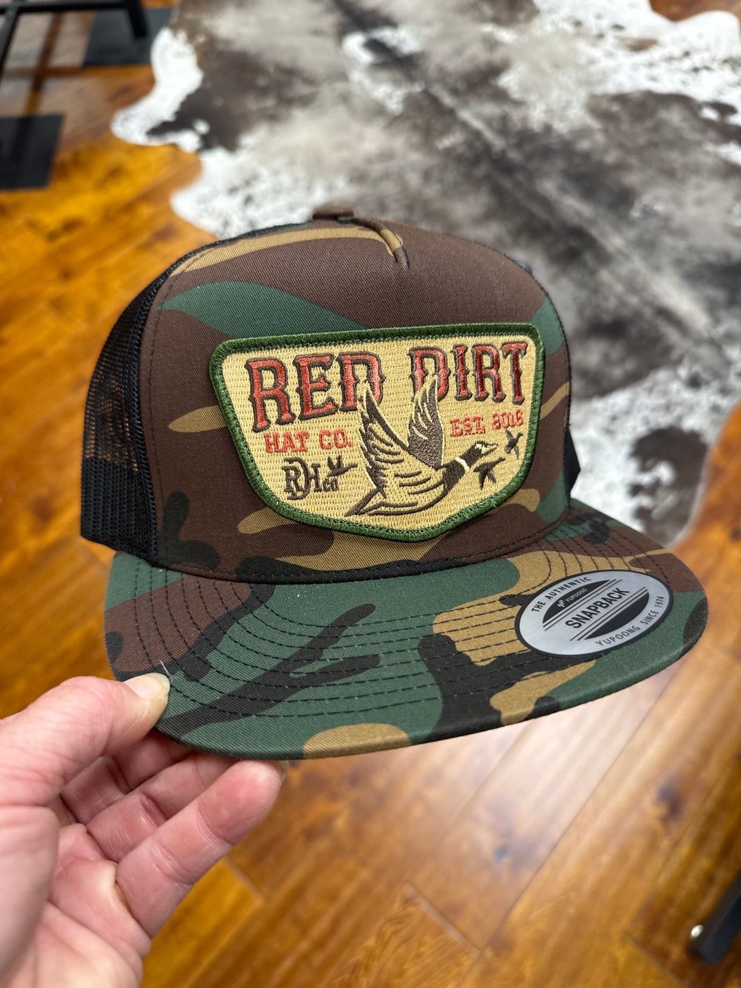Red Dirt Fly South Camo Cap