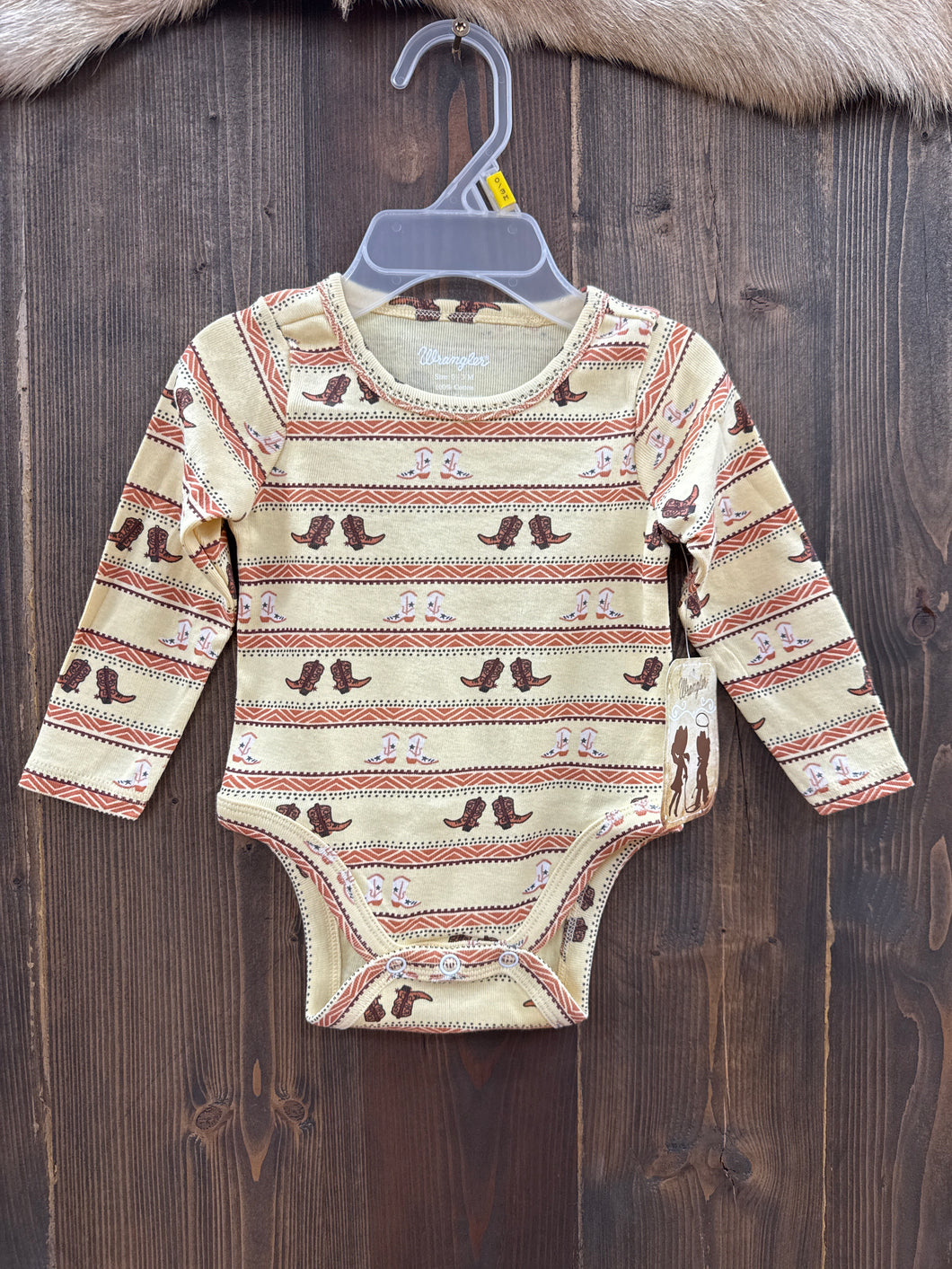 Boy’s Wrangler Boot Onesie