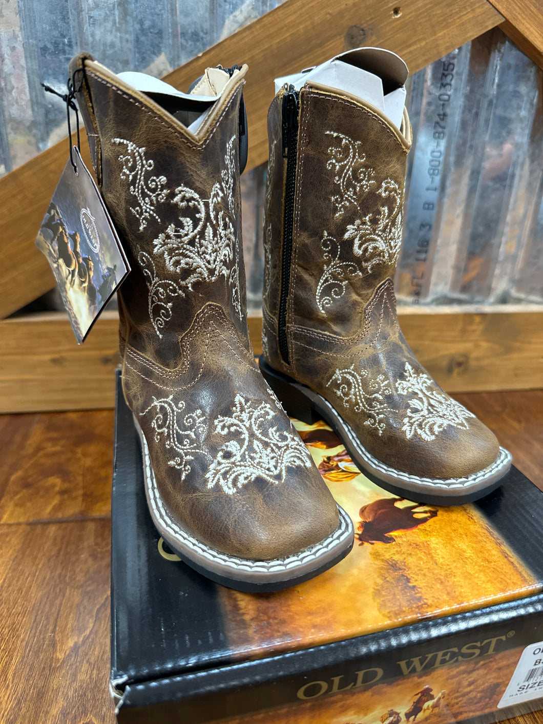 Old West Toddler Lace Boot