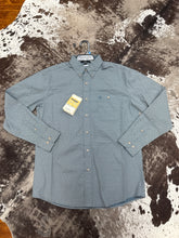 Load image into Gallery viewer, Men’s Wrangler Grey LS Button Up