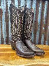Load image into Gallery viewer, Circle G Ladies Brown Embroidered Boot