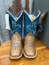 Load image into Gallery viewer, Little Kids Brown Brown Bronc Rider Boot