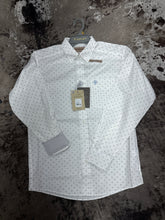 Load image into Gallery viewer, Men’s Ariat Wrinkle Free White LongSleeve Button Up