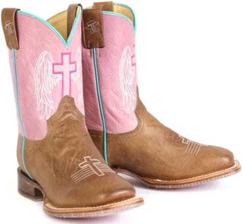Tin Haul Girls Angel Wing Boots.