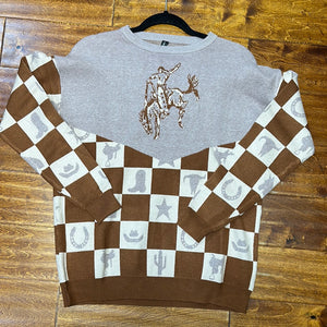 Shop Louis Vuitton Women's Brown Sweaters