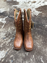 Load image into Gallery viewer, Boy’s Roper Faux Leather Ostrich Boot
