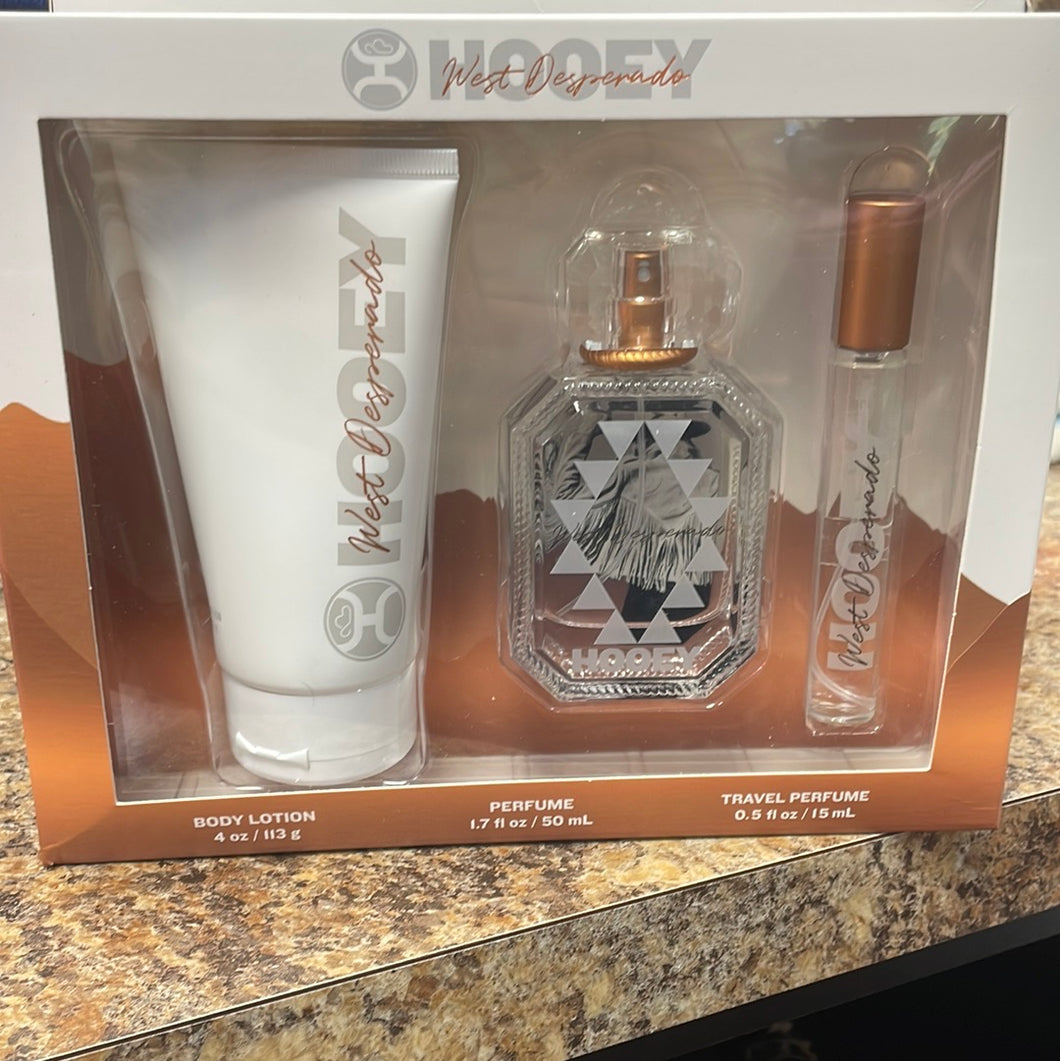 West Desperado x Hooey Gift Set, Perfume, Travel Perfume & Lotion