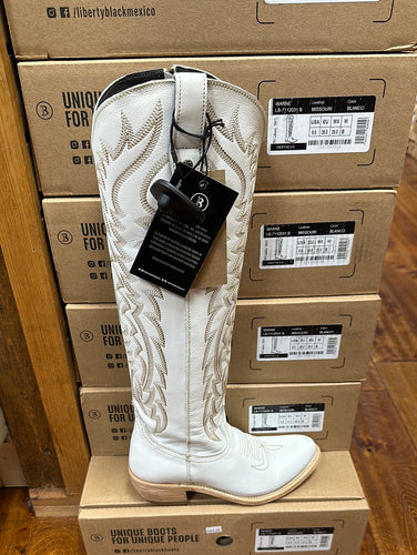 Women’s Liberty Boot Co. Leather Missouri Blanco