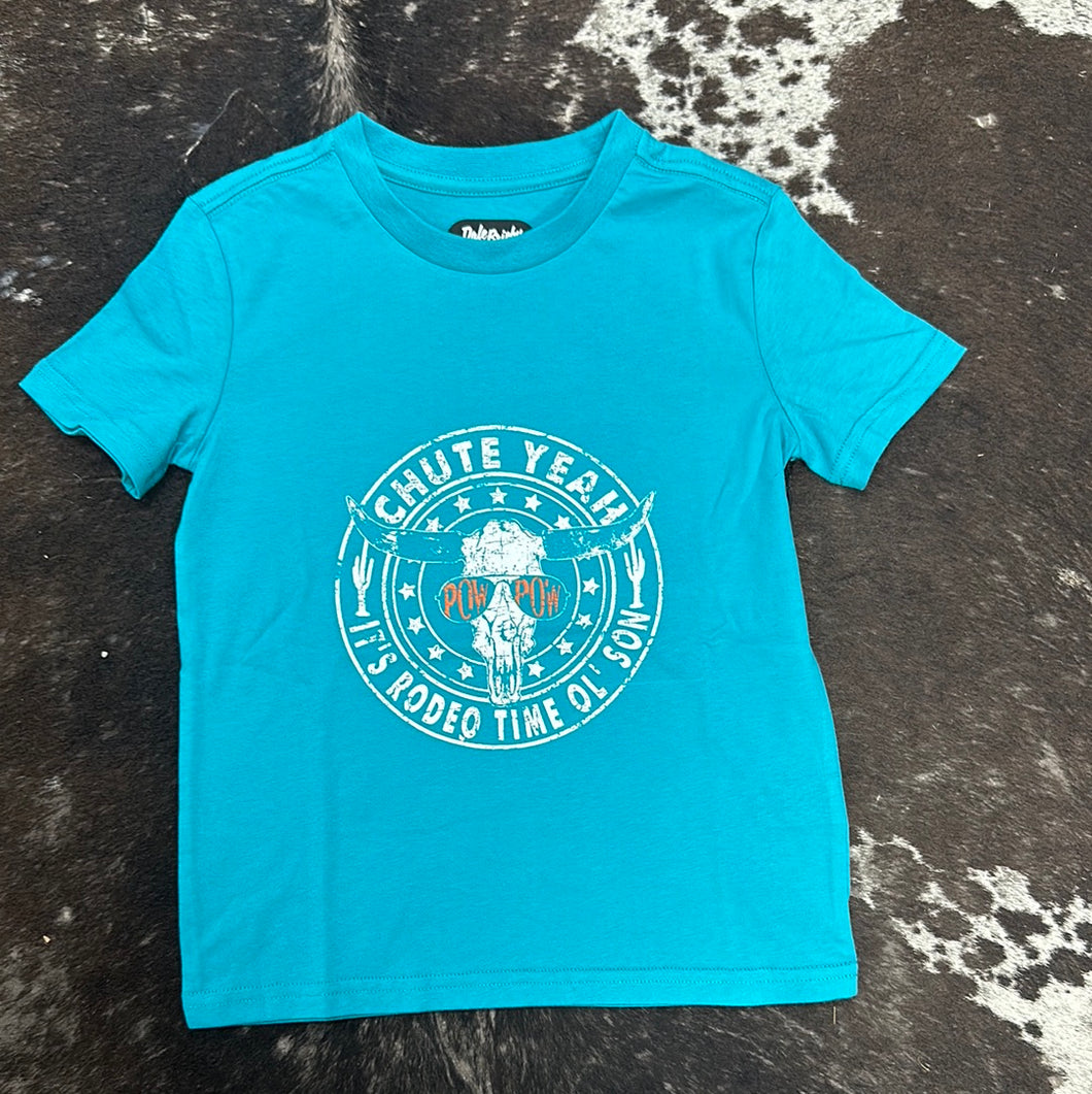 Dale Graphic Teal Tee.