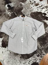 Load image into Gallery viewer, Men’s Cinch White Yellow Plaid LS Button Up