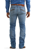 Load image into Gallery viewer, Wrangler Mens 20X Vintage Topsail Bootcut Medium Wash Denim Jeans