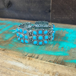 Turquoise Western Bracelet