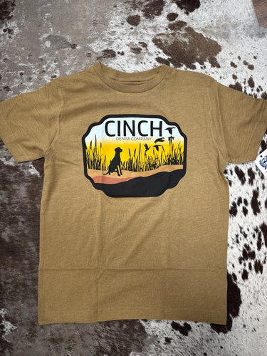 Cinch Boy’s Brown Duck Tee
