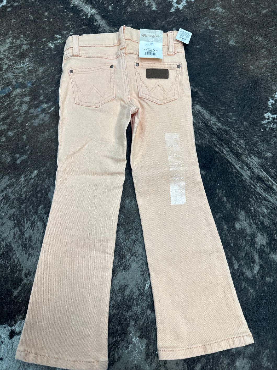 Wrangler Girls Retro Peach Bootcut Rylee Jeans.