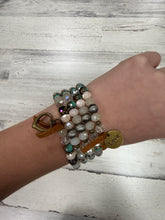 Load image into Gallery viewer, Spiral Beaded Charm Bracelets