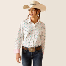 Load image into Gallery viewer, Ariat Womens Steer Garden Kirby Stretch Shirt.