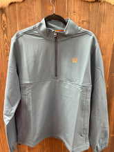 Load image into Gallery viewer, Men’s Teal Cinch Quarter Zip Windbreaker
