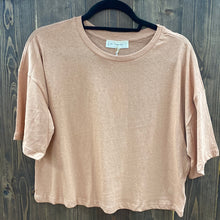 Load image into Gallery viewer, Lounge Boyfriend Crop Tee