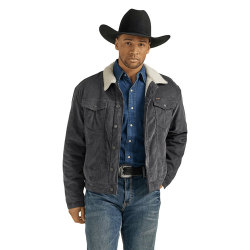 Men’s Wrangler Corduroy Sherpa Jacket