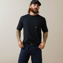 Load image into Gallery viewer, Ariat Rebar Workman Born For This Black T-Shirt.