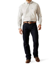 Load image into Gallery viewer, Ariat Mens Khaki Print Snap Up Shirt.