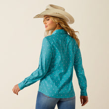 Load image into Gallery viewer, Women's Ariat Kirby Pro Latigo Geo Shirt