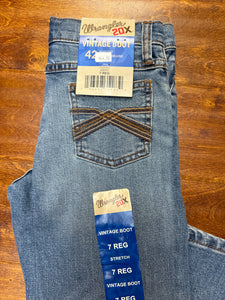 Boys Wrangler Western 20X Vintage Bootcut Jeans