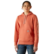 Load image into Gallery viewer, Women’s Ariat Rebar Aragon Heather Hoodie.