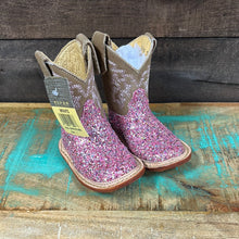 Load image into Gallery viewer, Infant Cowbabies Pink Glitter Boot