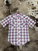 Load image into Gallery viewer, Mens Roper Short Sleeve Summer Picnic Plaid Button Up