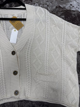 Load image into Gallery viewer, Women’s By Together Cream Button Up Cardigan Sweater