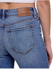 Load image into Gallery viewer, Woman’s Hidden Ella Mid Rise Cuffed Classic Straight Jean