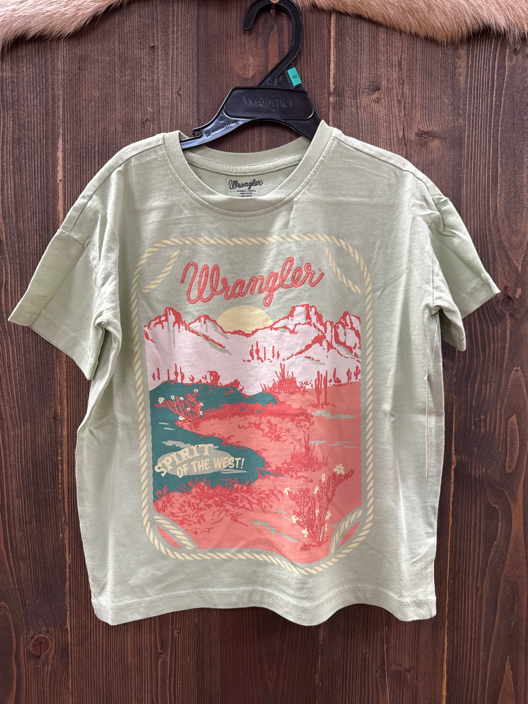 Girl’s Wrangler Spirit of the West Tee