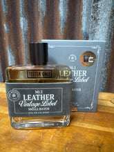 Load image into Gallery viewer, Leather No.2 Small Batch Vintage Label Cologne
