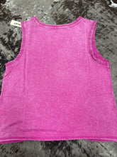 Load image into Gallery viewer, Women’s Ariat Pink Rock And Roll Sleeveless Tank