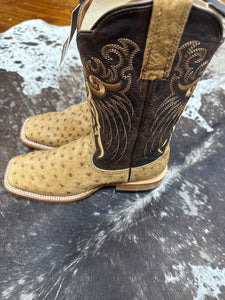 Men’s Ariat Rio Ostrich Chestnut Brown Boots