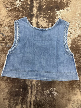 Load image into Gallery viewer, Woman’s Mittoshop Denim Sleeveless Top