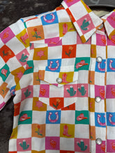 Load image into Gallery viewer, Girls Roper Checkers Print PS