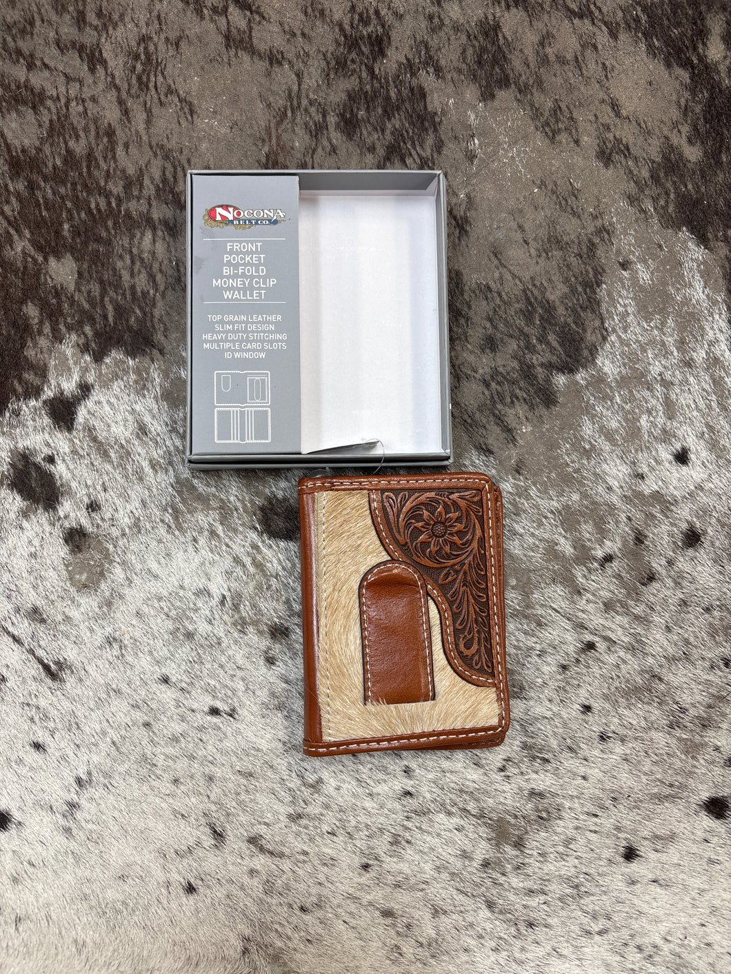 Nocona Leather Money Clip