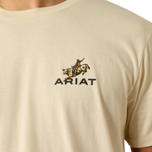 Load image into Gallery viewer, Men’s Ariat Ride Em Cowboy Natural T Shirt