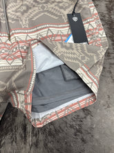 Load image into Gallery viewer, Mens Taupe Aztec Swim Trunks