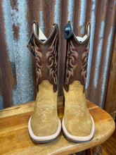 Load image into Gallery viewer, Boy’s Old West Brown Suede Boot