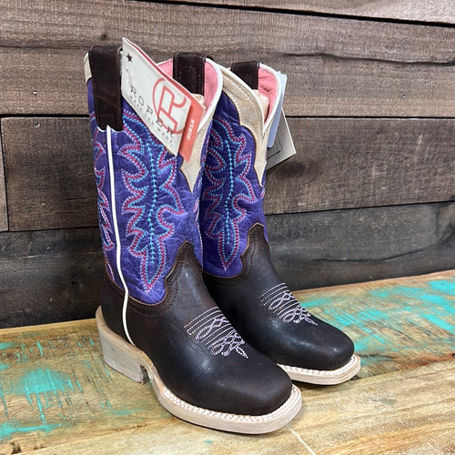 Girl’s Lilac Riding Heel Boot